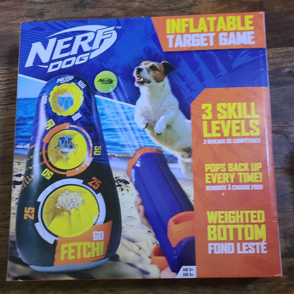 Nerf dog toy